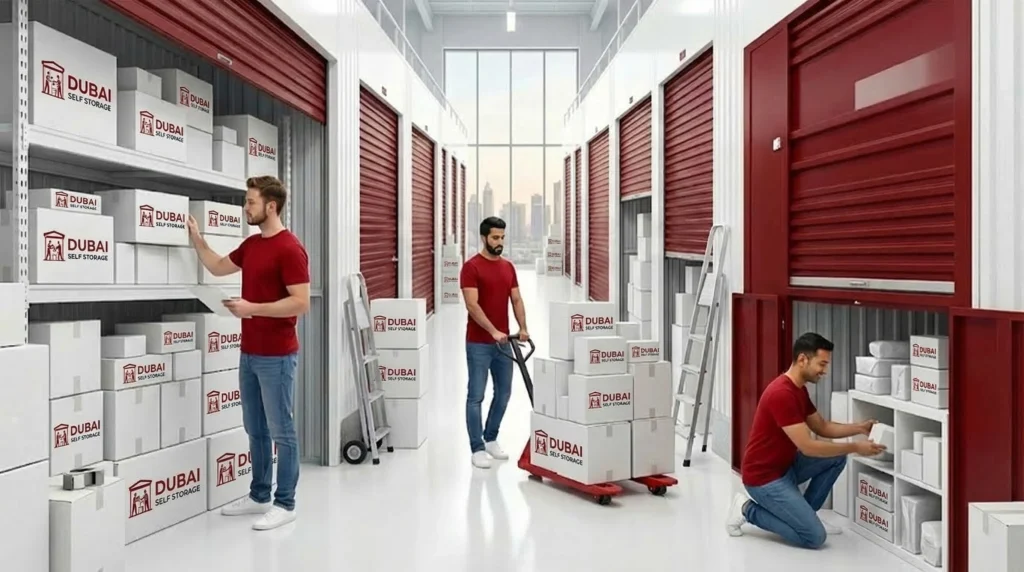 dubai self store box storage