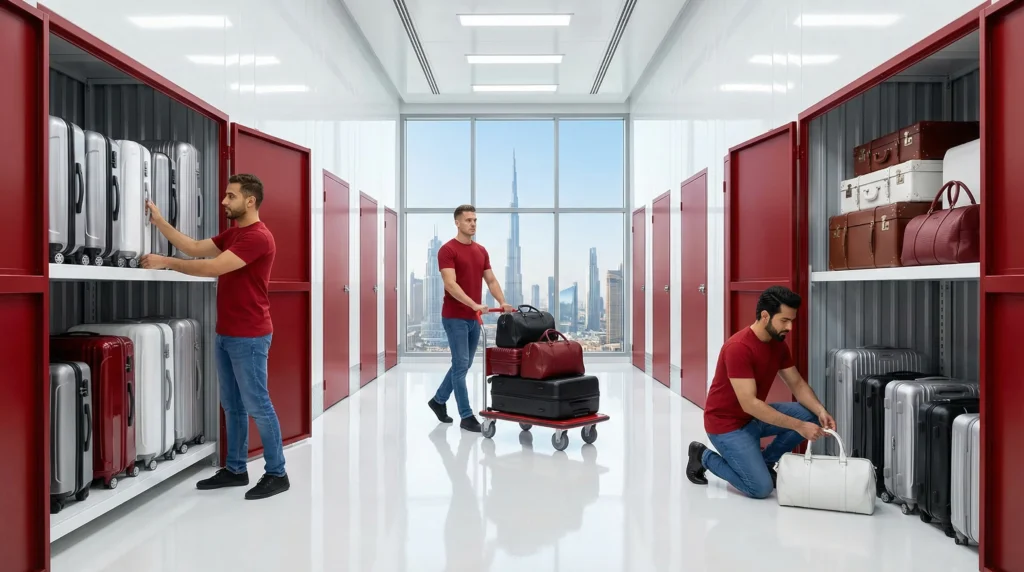 luggage storage in dubai