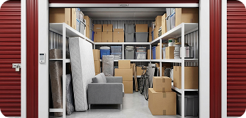 self storage during moving