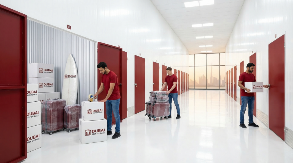 self storage in dubai