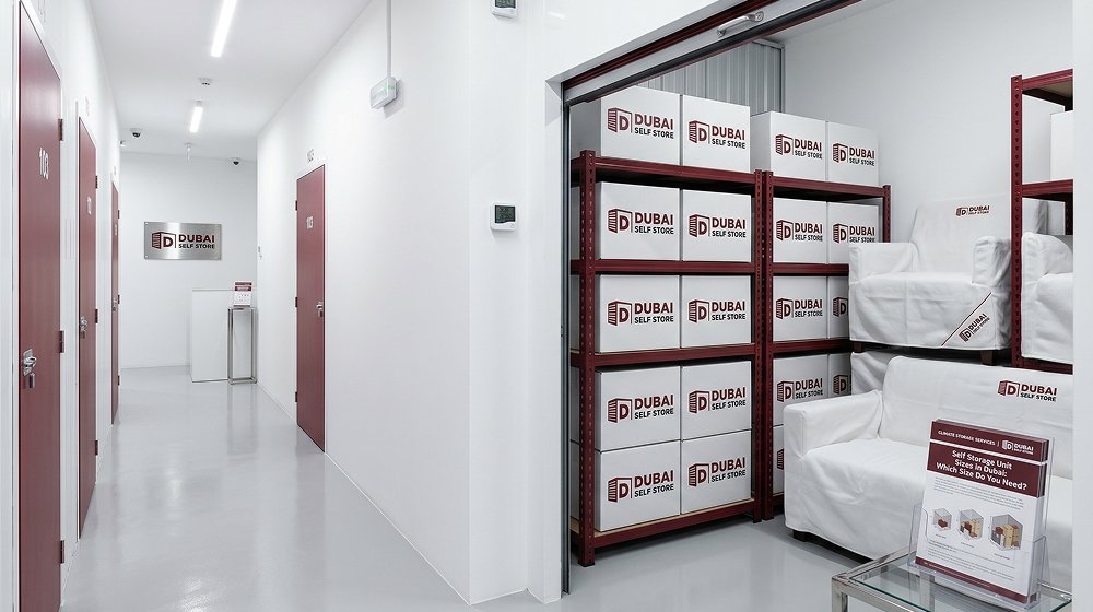 self storage unit sizes dubai